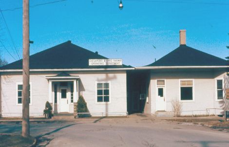 C&O Manistee Depot